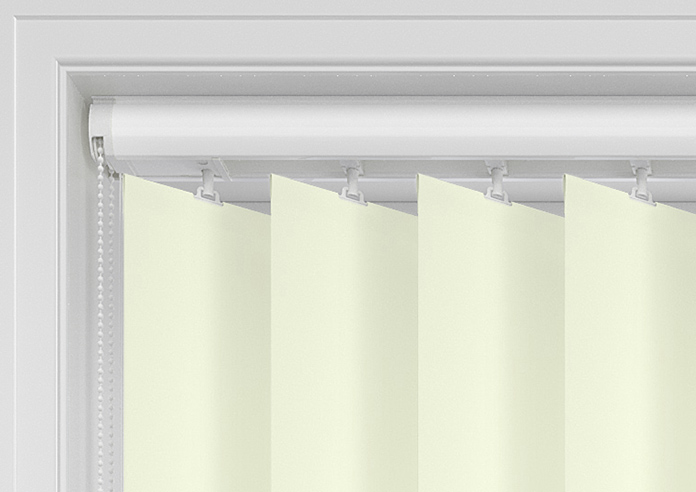 Trinity (Blackout), Ivory - Vertical Blind - Image 13